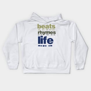 Beats Rhymes Life 32.0 Kids Hoodie